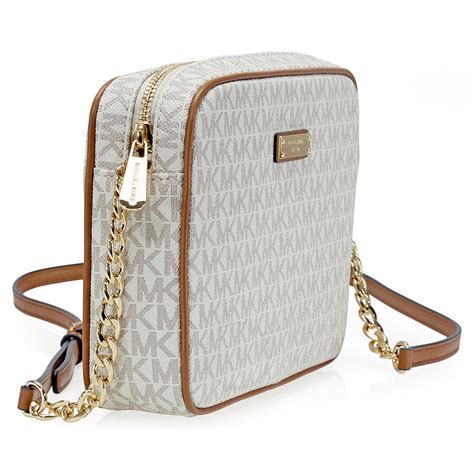 michael kors jet set phone bag|Michael Kors vanilla jet set.